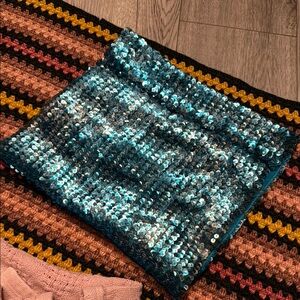 Mermaid Sequin Tube Top